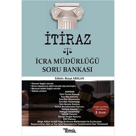2022 İtiraz İcra Müdürlüğü Soru Bankası Temsil Yayınları