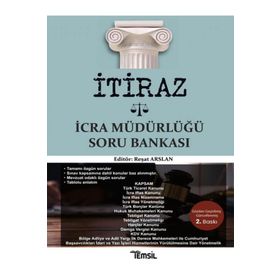 2022 İtiraz İcra Müdürlüğü Soru Bankası Temsil Yayınları