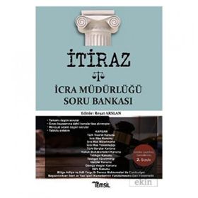 2022 İtiraz İcra Müdürlüğü Soru Bankası Temsil Yayınları