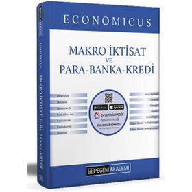 2022 KPSS A Grubu Economicus Makro İktisat ve Para-Banka-Kredi Konu Anlatımı - Pegem Akademi Yayıncılık