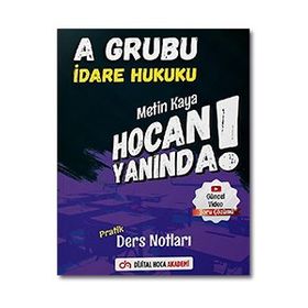 2022 KPSS A Grubu İdare Hukuku Pratik Ders Notları - Dijital Hoca Akademi