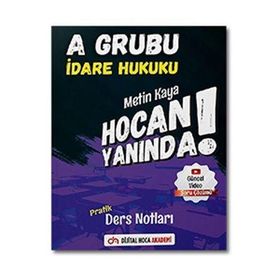 2022 KPSS A Grubu İdare Hukuku Pratik Ders Notları - Dijital Hoca Akademi