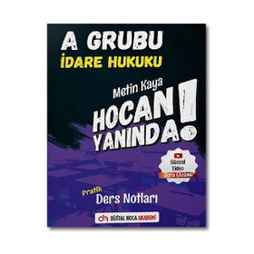 2022 KPSS A Grubu İdare Hukuku Pratik Ders Notları - Dijital Hoca Akademi
