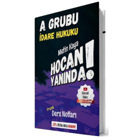 2022 KPSS A Grubu İdare Hukuku Pratik Ders Notları - Dijital Hoca Akademi