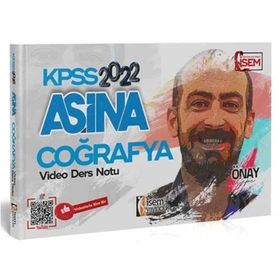 2022 KPSS Aşina Coğrafya Video Ders Notu - İsem Yayınları