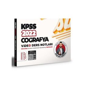 2022 KPSS Coğrafya Video Ders Notları-Benim Hocam Yayınları