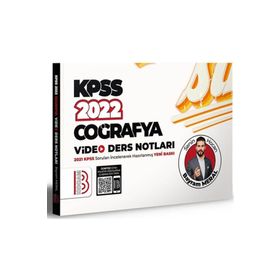 2022 KPSS Coğrafya Video Ders Notları-Benim Hocam Yayınları
