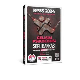 2022 KPSS Eğitim Bilimleri Atölye Serisi Gelişim Psikolojisi Tamamı Video Çözümlü Soru Bankası-Yediiklim Yayınları