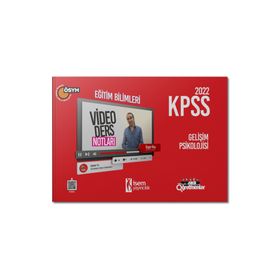 2022 KPSS Eğitim Bilimleri Gelişim Psikolojisi Video Ders Notu - İsem Yayınları