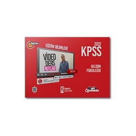 2022 KPSS Eğitim Bilimleri Gelişim Psikolojisi Video Ders Notu - İsem Yayınları