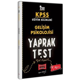 2022 KPSS Eğitim Bilimleri Gelişim Psikolojisi Yaprak Test