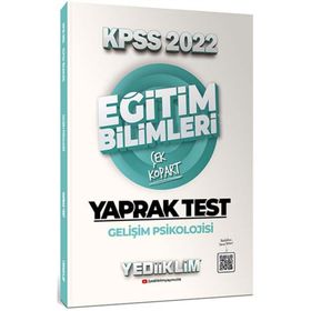 2022 KPSS Eğitim Bilimleri Gelişim Psikolojisi Yaprak Test