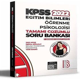 2022 KPSS Eğitim Bilimleri Öğrenme Psikolojisi Tamamı Çözümlü Soru Bankası 7 Deneme