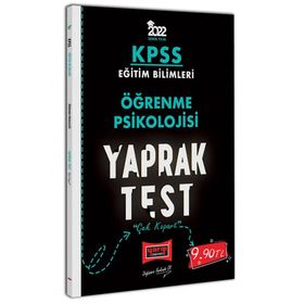2022 KPSS Eğitim Bilimleri Öğrenme Psikolojisi Yaprak Test