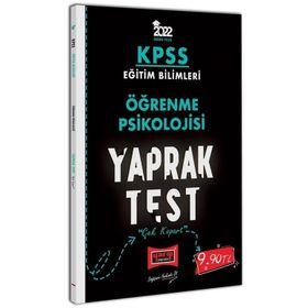 2022 KPSS Eğitim Bilimleri Öğrenme Psikolojisi Yaprak Test
