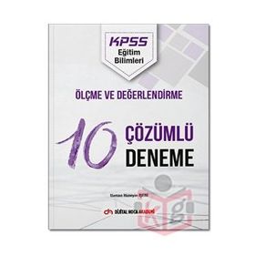 2022 KPSS Eğitim Bilimleri Ölçme ve Değerlendirme Çözümlü 10 Deneme - Dijital Hoca Akademi
