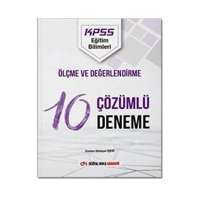 2022 KPSS Eğitim Bilimleri Ölçme ve Değerlendirme Çözümlü 10 Deneme - Dijital Hoca Akademi