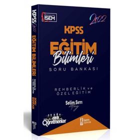 2022 KPSS Eğitim Bilimleri Rehberlik ve Özel Eğitim Çözümlü Soru Bankası - İsem Yayınları