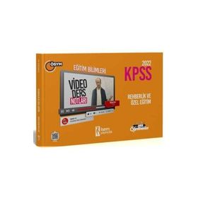2022 KPSS Eğitim Bilimleri Rehberlik ve Özel Eğitim Video Ders Notu