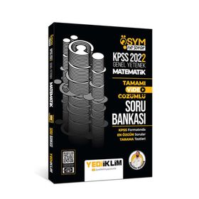 2022 KPSS Genel Yetenek Ösym Ne Sorar Matematik Tamamı Video Çözümlü Soru Bankası Yediiklim Yayınları
