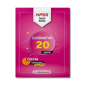 2022 KPSS GK Coğrafya Tamamı Çözümlü 20 Deneme - Dijital Hoca Akademi