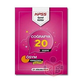 2022 KPSS GK Coğrafya Tamamı Çözümlü 20 Deneme - Dijital Hoca Akademi