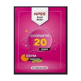2022 KPSS GK Coğrafya Tamamı Çözümlü 20 Deneme - Dijital Hoca Akademi