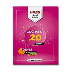 2022 KPSS GK Coğrafya Tamamı Çözümlü 20 Deneme - Dijital Hoca Akademi
