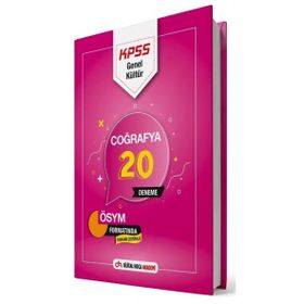 2022 KPSS GK Coğrafya Tamamı Çözümlü 20 Deneme - Dijital Hoca Akademi