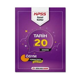 2022 KPSS GK Tarih Tamamı Çözümlü 20 Deneme - Dijital Hoca Akademi