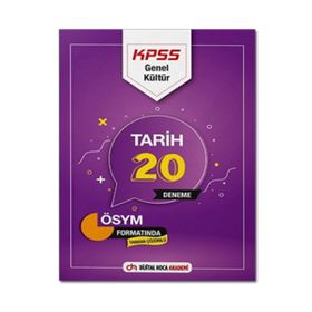 2022 KPSS GK Tarih Tamamı Çözümlü 20 Deneme - Dijital Hoca Akademi