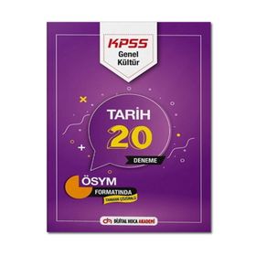 2022 KPSS GK Tarih Tamamı Çözümlü 20 Deneme - Dijital Hoca Akademi