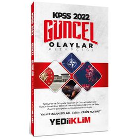 2022 KPSS Güncel Olaylar Kitapçığı Yediiklim Yayınları