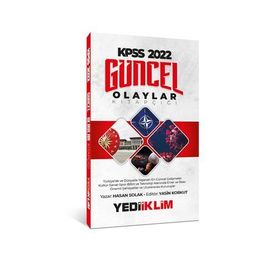 2022 KPSS Güncel Olaylar Kitapçığı Yediiklim Yayınları