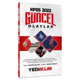 2022 KPSS Güncel Olaylar Kitapçığı Yediiklim Yayınları