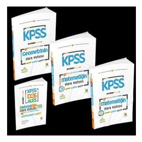 2022 KPSS Matematik 1 2 Cilt ve Geometrinin Kara Kutusu Konu Özetli Soru Bankası