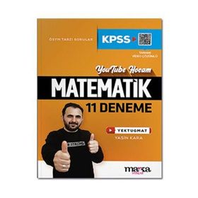 2022 KPSS Matematik 11 Deneme Tamamı Video Çözümlü Yektugmat Marka Yayınları