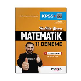 2022 KPSS Matematik 11 Deneme Tamamı Video Çözümlü Yektugmat Marka Yayınları