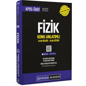 2022 Kpss Öabt Fizik Konu Anlatımlı - Pegem Akademi Yayıncılık