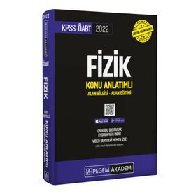 2022 Kpss Öabt Fizik Konu Anlatımlı - Pegem Akademi Yayıncılık