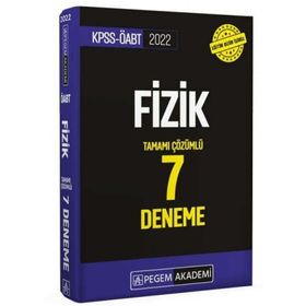 2022 Kpss Öabt Fizik Tamamı Çözümlü 7 Deneme - Pegem Akademi Yayıncılık