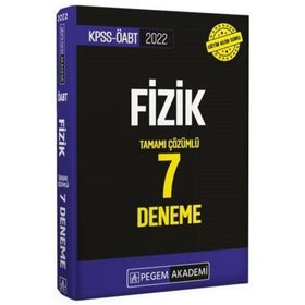 2022 Kpss Öabt Fizik Tamamı Çözümlü 7 Deneme - Pegem Akademi Yayıncılık