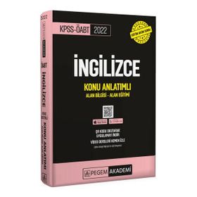 2022 Kpss Öabt İngilizce Öğretmenliği Konu Anlatımlı - Pegem Akademi Yayıncılık