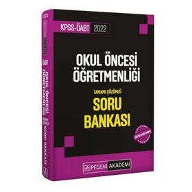 2022 KPSS ÖABT Okul Öncesi Öğretmenliği Soru Bankası - Pegem Akademi Yayıncılık