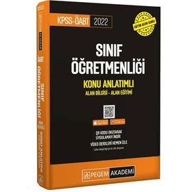 2022 Kpss Öabt Sınıf Öğretmenliği Konu Anlatımlı Set - Pegem Akademi Yayıncılık