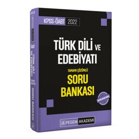 2022 Kpss Öabt Türk Dili Ve Edebiyat Soru Bankası - Pegem Akademi Yayıncılık