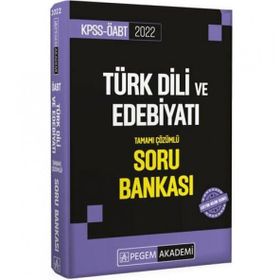 2022 Kpss Öabt Türk Dili Ve Edebiyat Soru Bankası - Pegem Akademi Yayıncılık