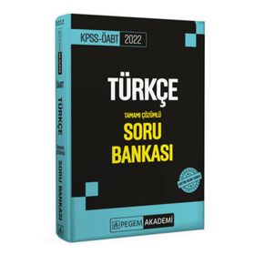 2022 KPSS ÖABT Türkçe Soru Bankası - Pegem Akademi Yayıncılık