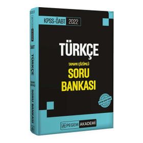 2022 KPSS ÖABT Türkçe Soru Bankası - Pegem Akademi Yayıncılık