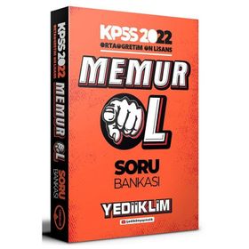 2022 KPSS Ortaöğretim Ön Lisans Memur Ol Soru Bankası-Yediiklim Yayınları